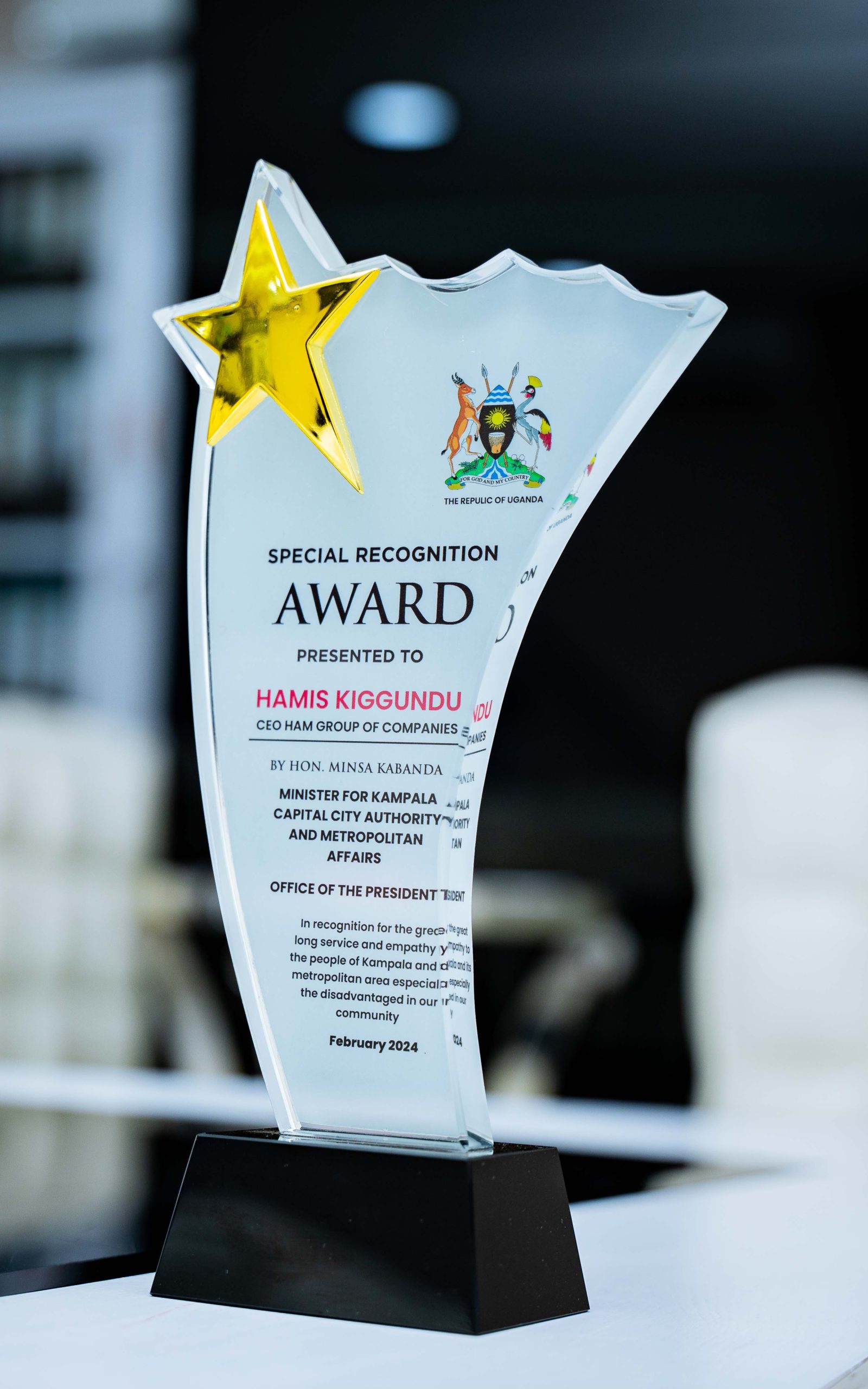 Presidential Special Recognition Award 2024